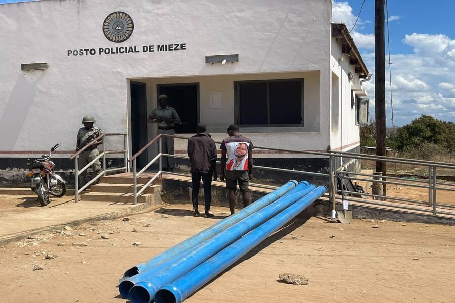 Cabo Delgado: PRM detém dois indivíduos por vandalização de tubos de abastecimento de água em Metuge