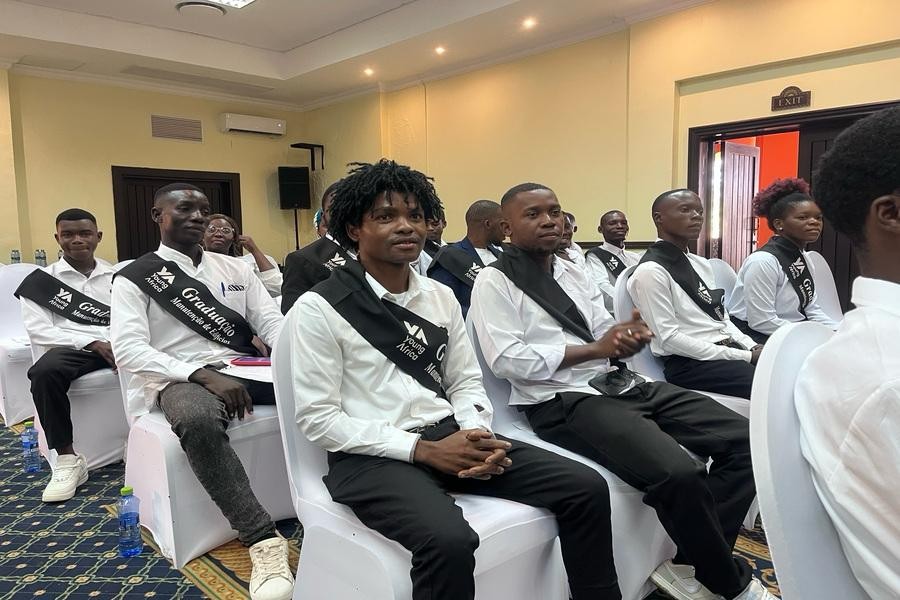 Cabo Delgado: Graduados 41 jovens em formação profissional na cidade de Pemba