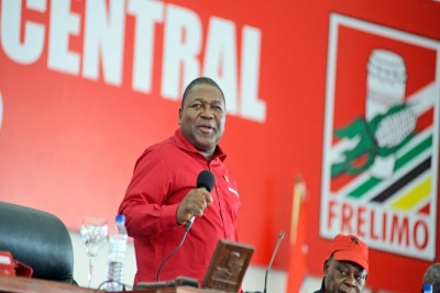 Presidente da Frelimo, Filipe Nyusi.