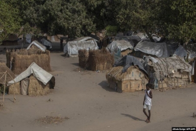 Moçambique, campo de deslocados 25 Junho, Metuge, Cabo Delgado