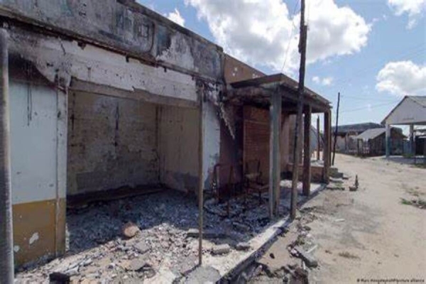 Imagem ilustractiva das infraestruturas em Cabo Delgado.